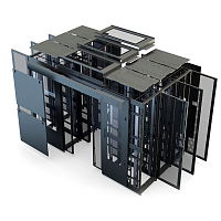 Двери для систем коридора раздвижные 47U (900x1200), для шкафов серверных ЦОД, ШТ-НП-СЦД-47U, СЦД-Д-47U-900-1200 комплект, RAL9005