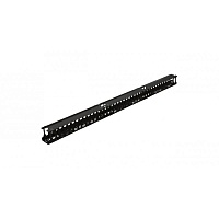 Вертикальный кабельный организатор для шкафов TSR, с крышкой, для профиля тип 2, дополнительно 19-дюймовые вертикальные крепления
