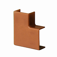 APM 40x17 Угол плоский коричневый (розница 4 шт в пакете, 14 пакетов в коробке)