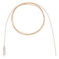 Шнур оптический монтажный (пигтейл), SC, OM2, нг(А)-HF, оранжевый, 1,5 м
