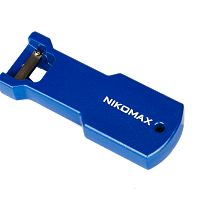 Инструмент NIKOMAX для вскрытия оболочки кабеля типа Riser, алюминиевый корпус, синий