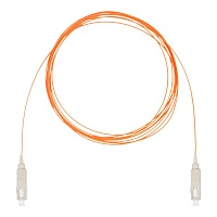 Шнур оптический монтажный (пигтейл), SC-SC, OM2, нг(А)-HF, оранжевый, 3,0 м