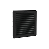 PFA 10000 54 9011 Фильтр Pfannenberg, выпускной, 92х92 мм (ВхШ), IP54, для вентилятора PF, цвет: чёрный