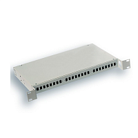 Коммутационная панель ВО 19" 1U 16xSC(LC), сплайс-кассета