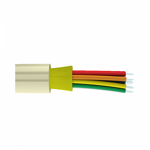 ВО кабель Distribution внутр., плотный буфер, SM 9/125, 48В, LS0H нг(А)-HFLTx, оранжевый