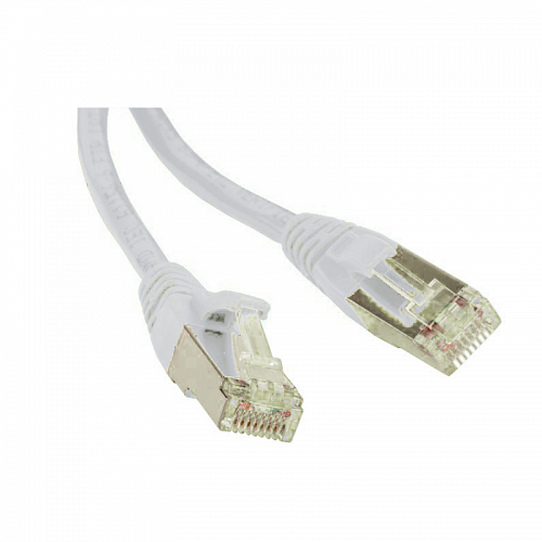 Hyperline PC-LPM-STP-RJ45-RJ45-C5e-0.5M-LSZH-GN Патч-корд F/UTP, экранированный, Cat.5e, LSZH, 0.5 м