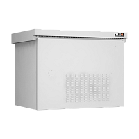 Шкаф настенный климатический TWK-098256-M-GY, Lite, IP55, Ш821хВ615хГ566 мм, цвет серый, муар, RAL 7035, комплектация: монтажные направляющие -2 пары,