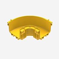 Горизонтальный угол на 90° для оптического лотка 240х100 мм