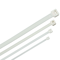 ITK Хомут-стяжка для кабеля 2,5х100мм нейлон белый (100шт)