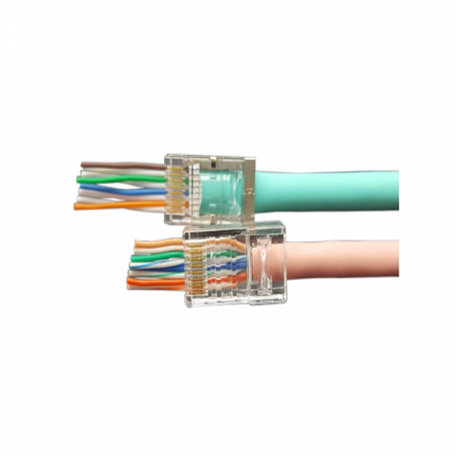 Hyperline PLEZ-8P8C-U-C5-100 Разъем легкой оконцовки RJ-45 (8P8C) под витую пару, категория 5 (50 µ