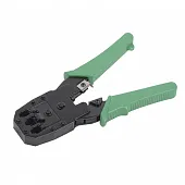 ITK Инструмент обжимной для RJ45/RJ12/RJ11 ручка PVC 